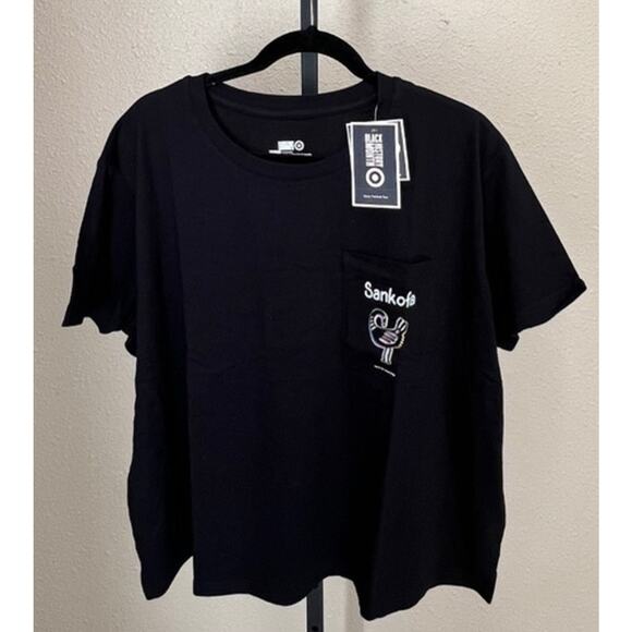 Target Black History Month Sankofa Bird Tee Women’s XXL NWT in Manufacturer Bag - Picture 2 of 5